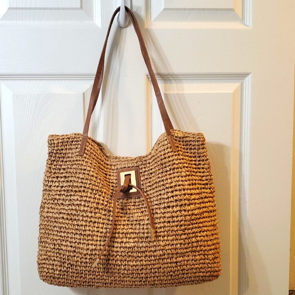 Stylish Tan Tote Bag